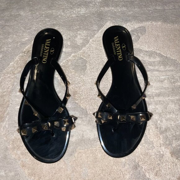 Valentino Rockstud Jelly Sandals women size 38 - Picture 2 of 7